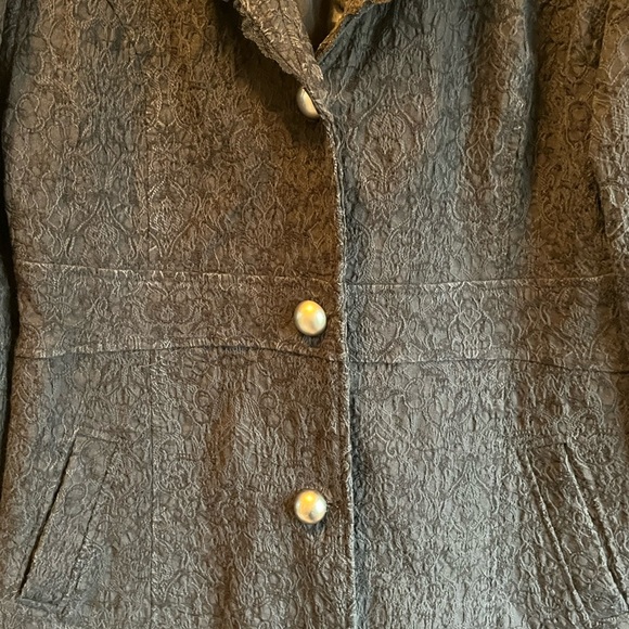 Raindrops Black Jacket Size L - Picture 8 of 12